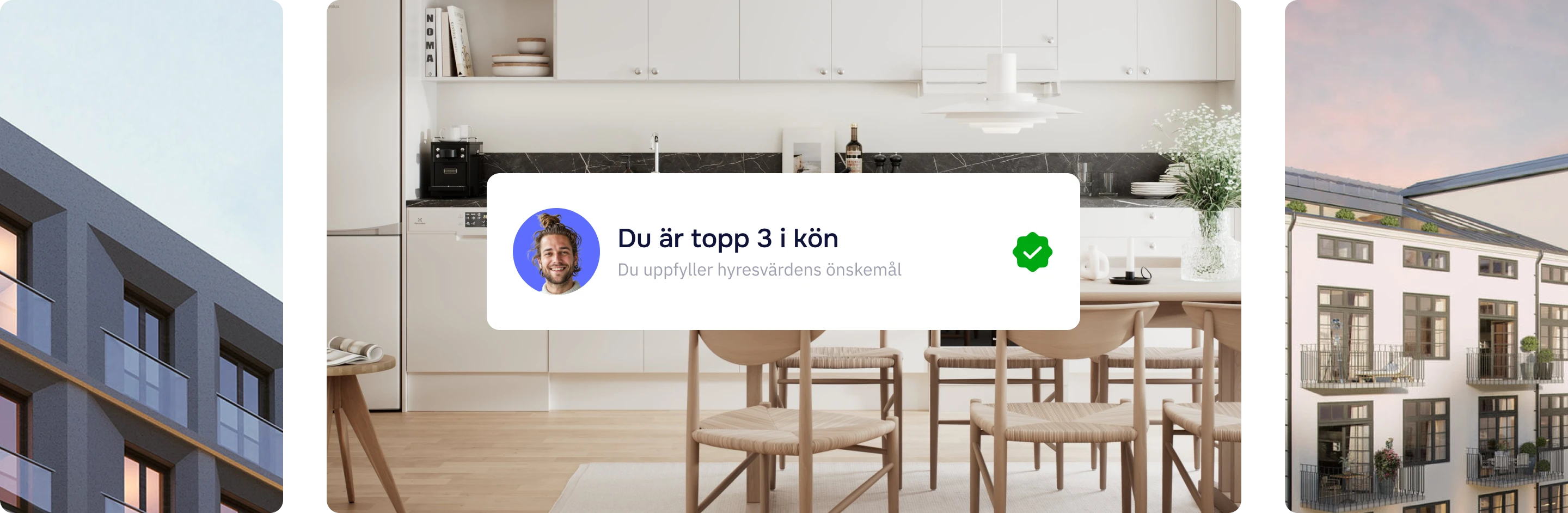 Fotomontage som visar några av de insikter prenumeranter på HomeQ+ får tillgång till